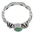 Turquoise And Silver Southwestern Ring Size 6 YX81414